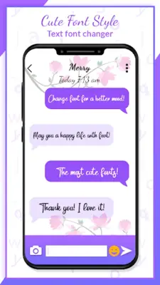 Cute Font Free Style android App screenshot 2